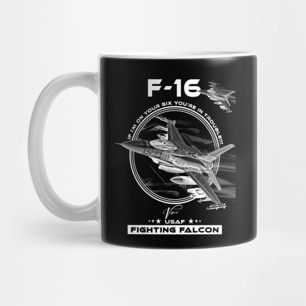 F16 Fighting Falcon Viper Fighterjet by aeroloversclothing